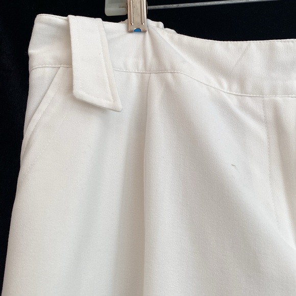 Cato woman’s slack, size 16 W, white x fully lined, polyester - Picture 5 of 10